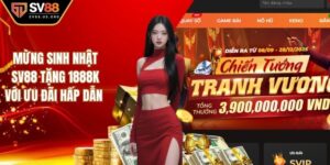 Mừng sinh nhật SV88 tặng 1888K