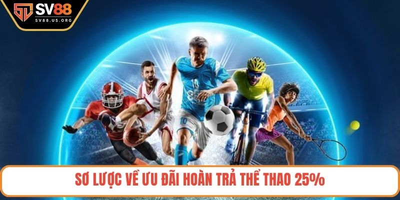 Sơ lược về ưu đãi hoàn trả thể thao 25%